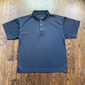 SOLD-Mens Black polo shirt size medium